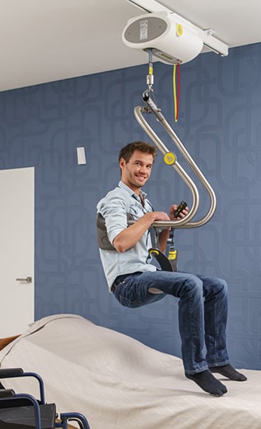 Deckenlifter mit Deckenmotor